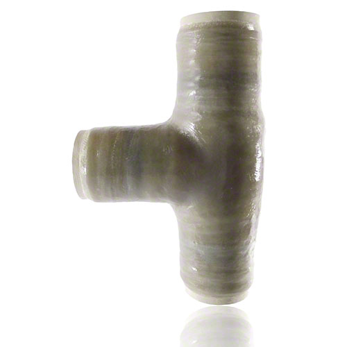 UP-GF-PP T-St&uuml;ck 90&deg; DIN 16 966, Form T1, Rohrtyp B, Liner PP, mit Laminatende, PN 10