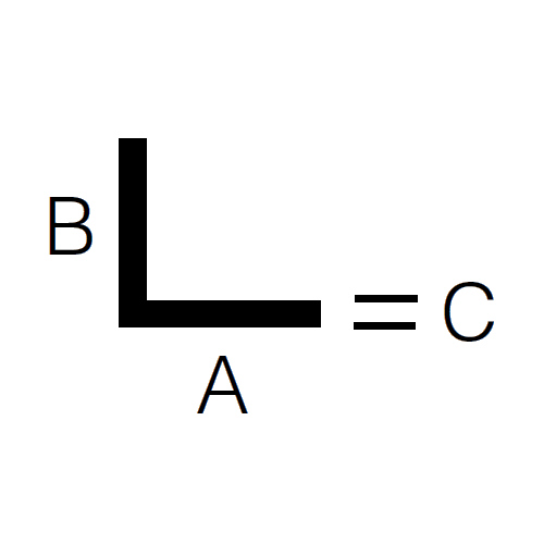 PVC-U L-Profil, wei&szlig;