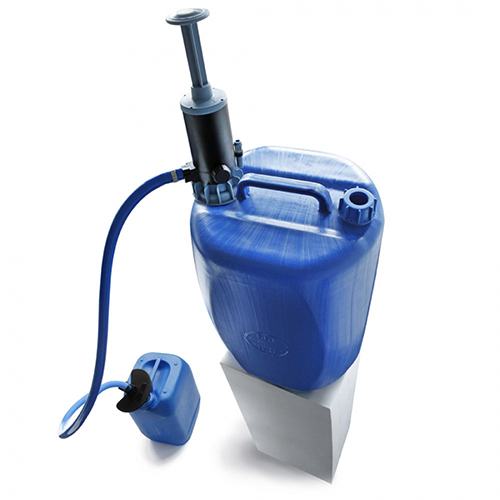 Abgabeschlauch f&uuml;r Handpumpe f&uuml;r Mineral&ouml;lprodukte - Farbe BLAU